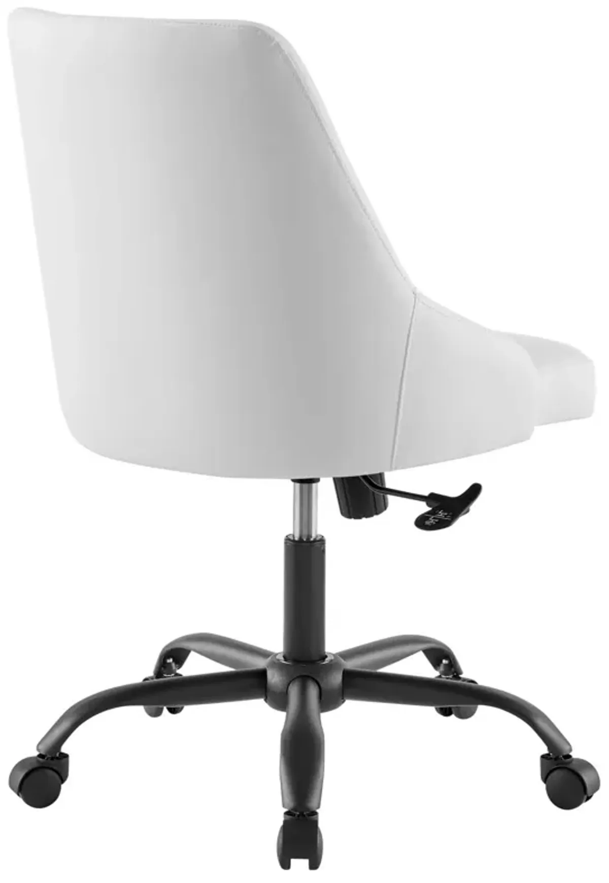 Designate Swivel Vegan Leather Office Chair