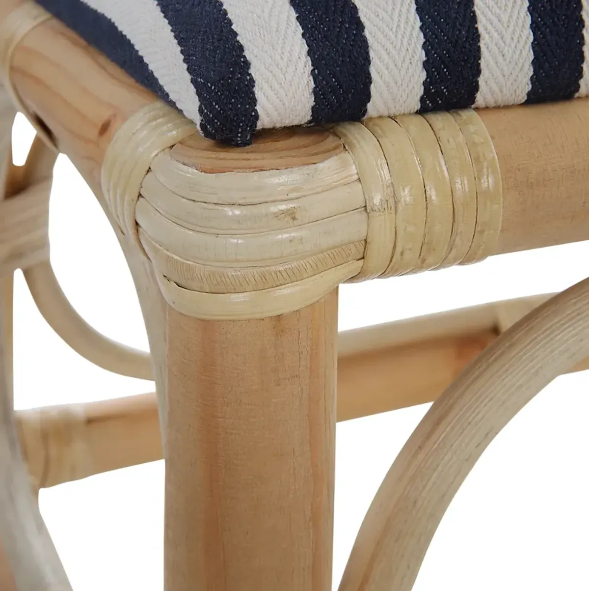 Laguna Small Striped Bench