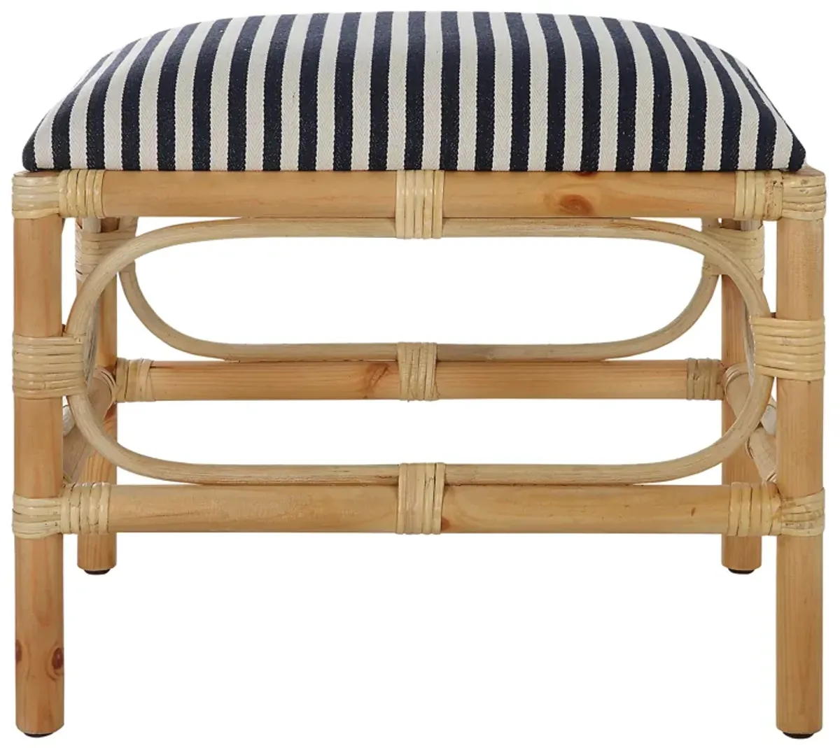 Laguna Small Striped Bench