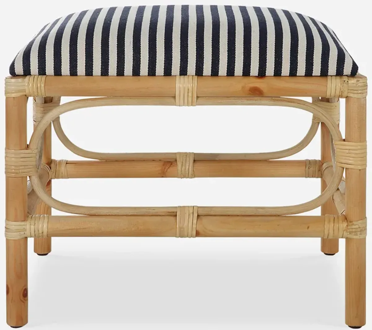 Laguna Small Striped Bench