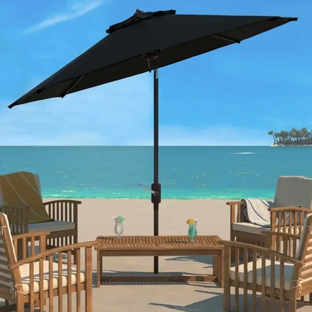 HERLA 11FT AUTO TILT UMBRELLA