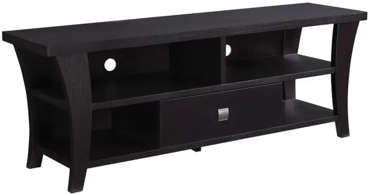 Anita 1-drawer TV Console Cappuccino