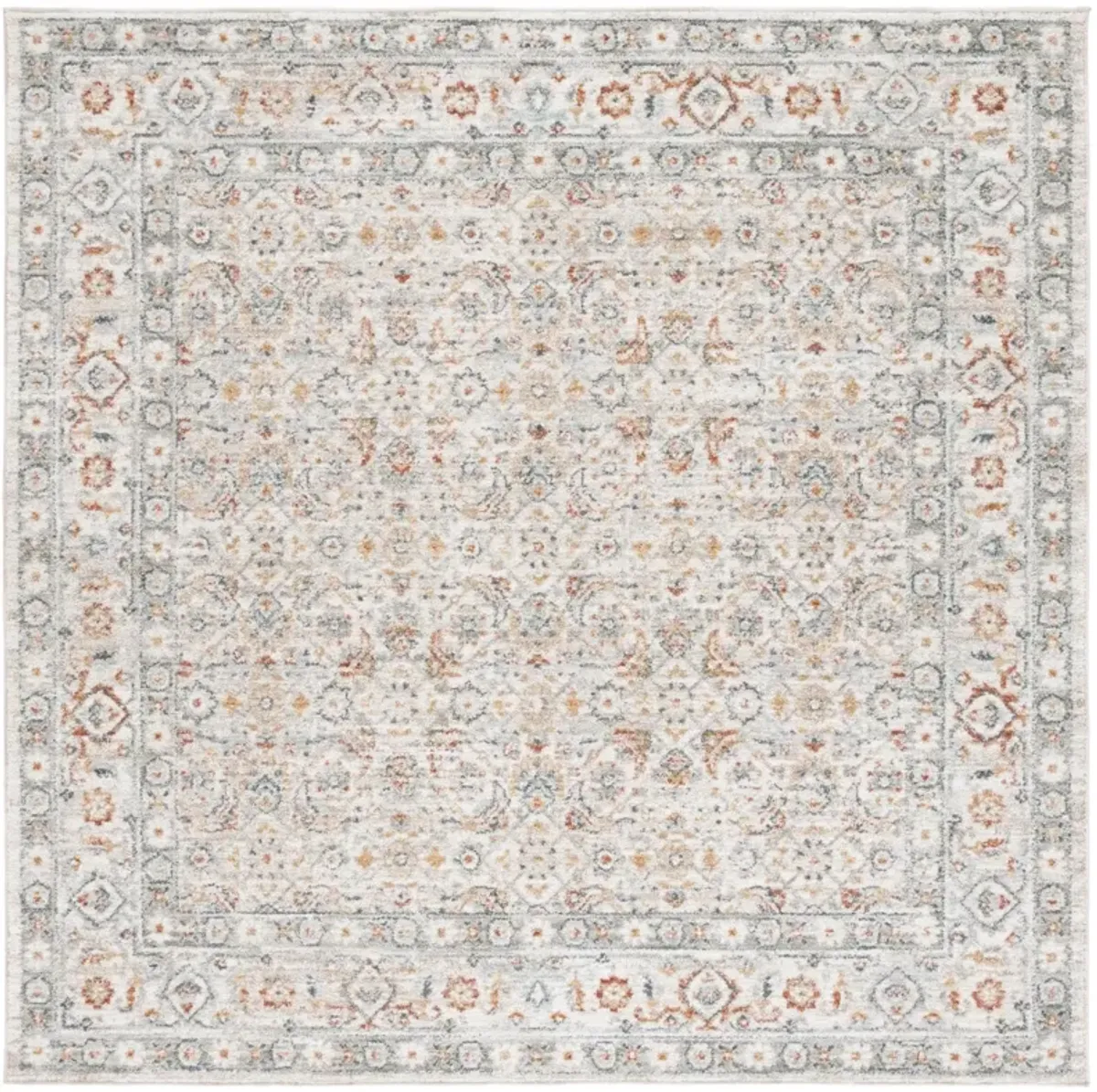 AVALON 210 IVORY  6'-7' X 6'-7' Square Square Rug