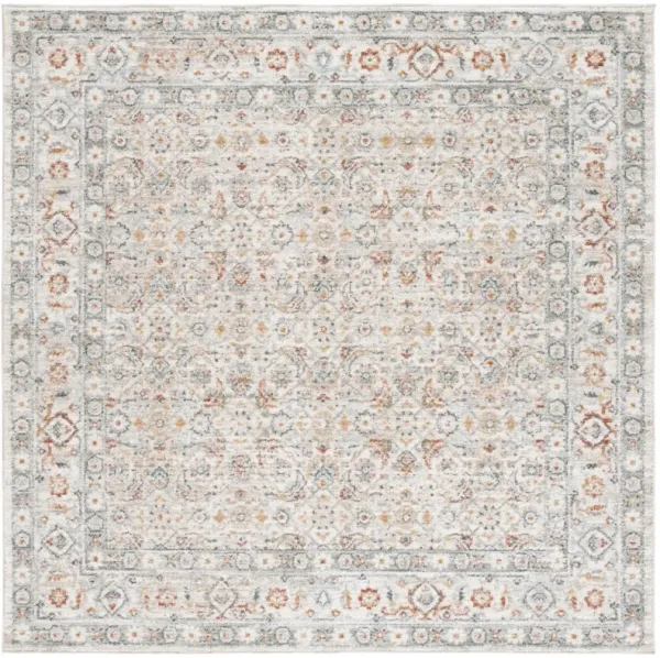 AVALON 210 IVORY  6'-7' X 6'-7' Square Square Rug