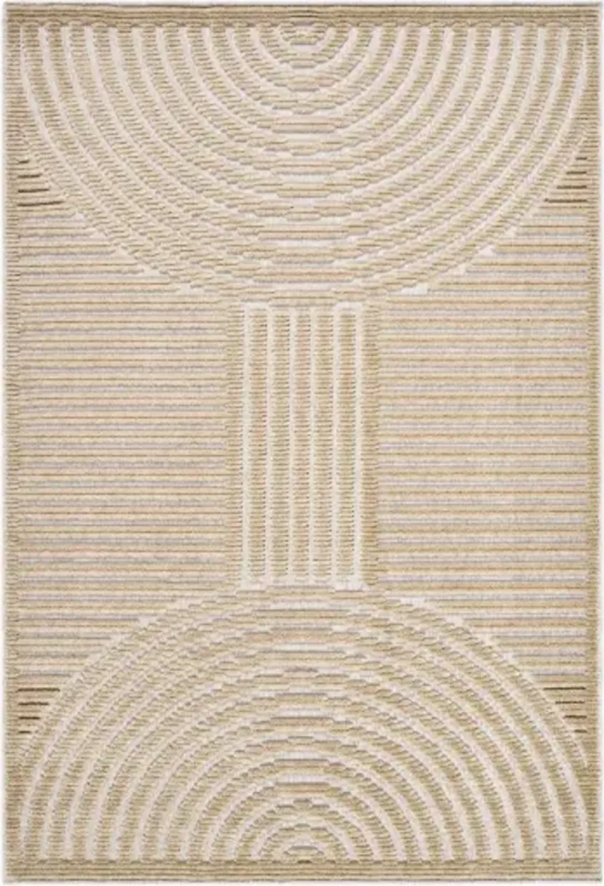 Lyna LYA-2327 2'7" x 7'2" Machine Woven Rug