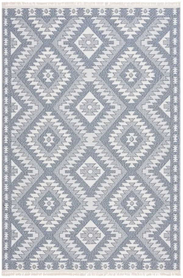 PRAIRIE 310 BLUE  4' x 6' Small Rectangle Rug