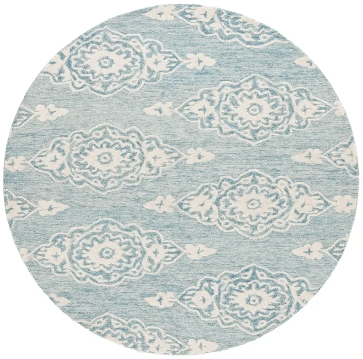 EBONY Hand Tufted 6' x 6' Round area rug