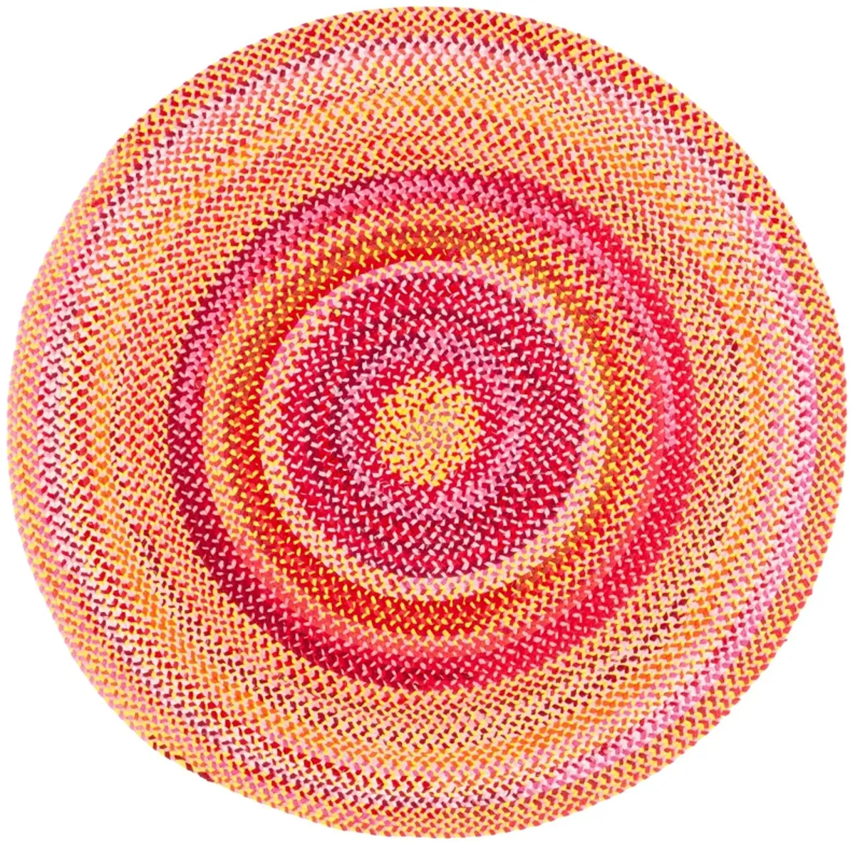 BRAIDED 800 Hand Woven 5' x 5' Round area rug
