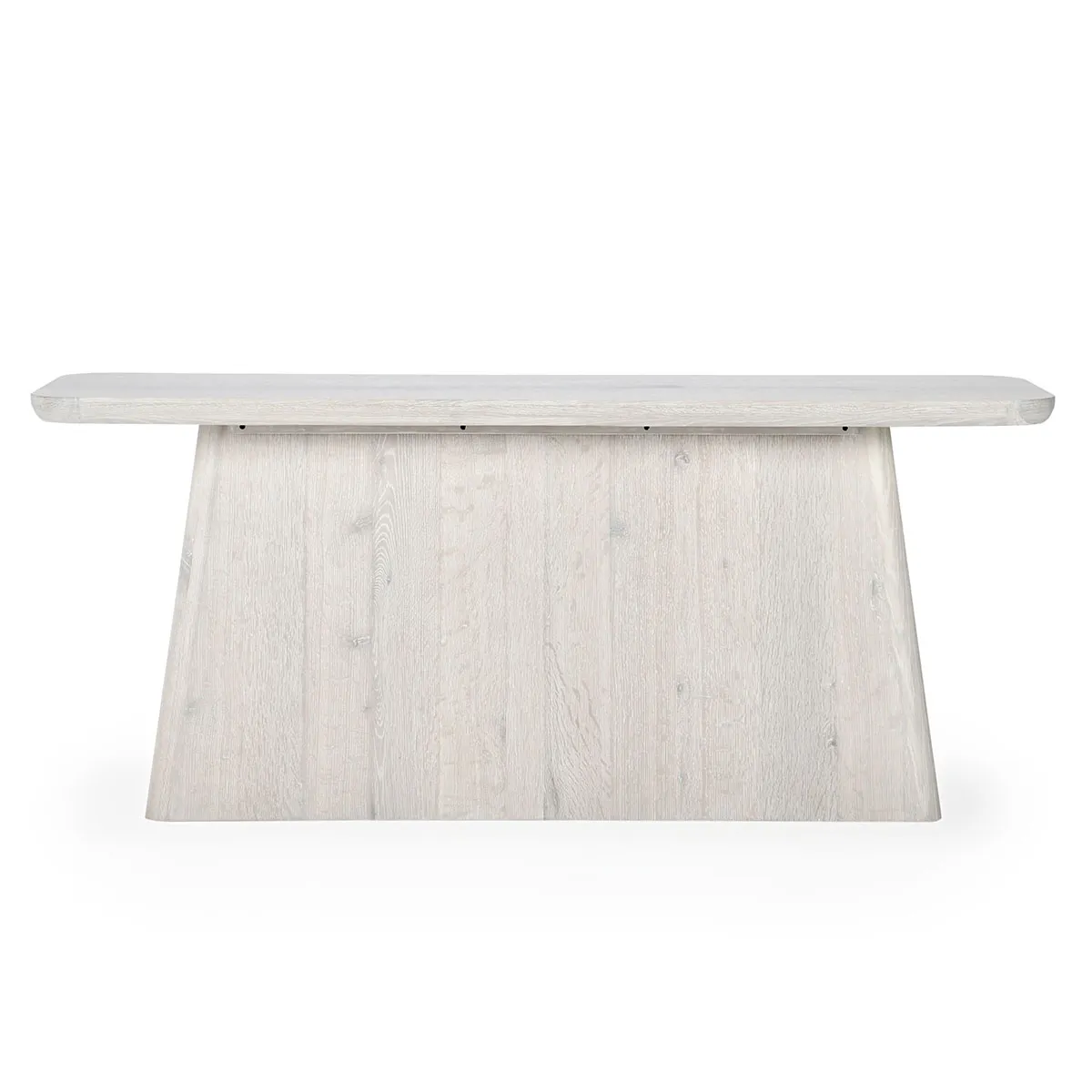 Orlando Console Table in Whitewash 