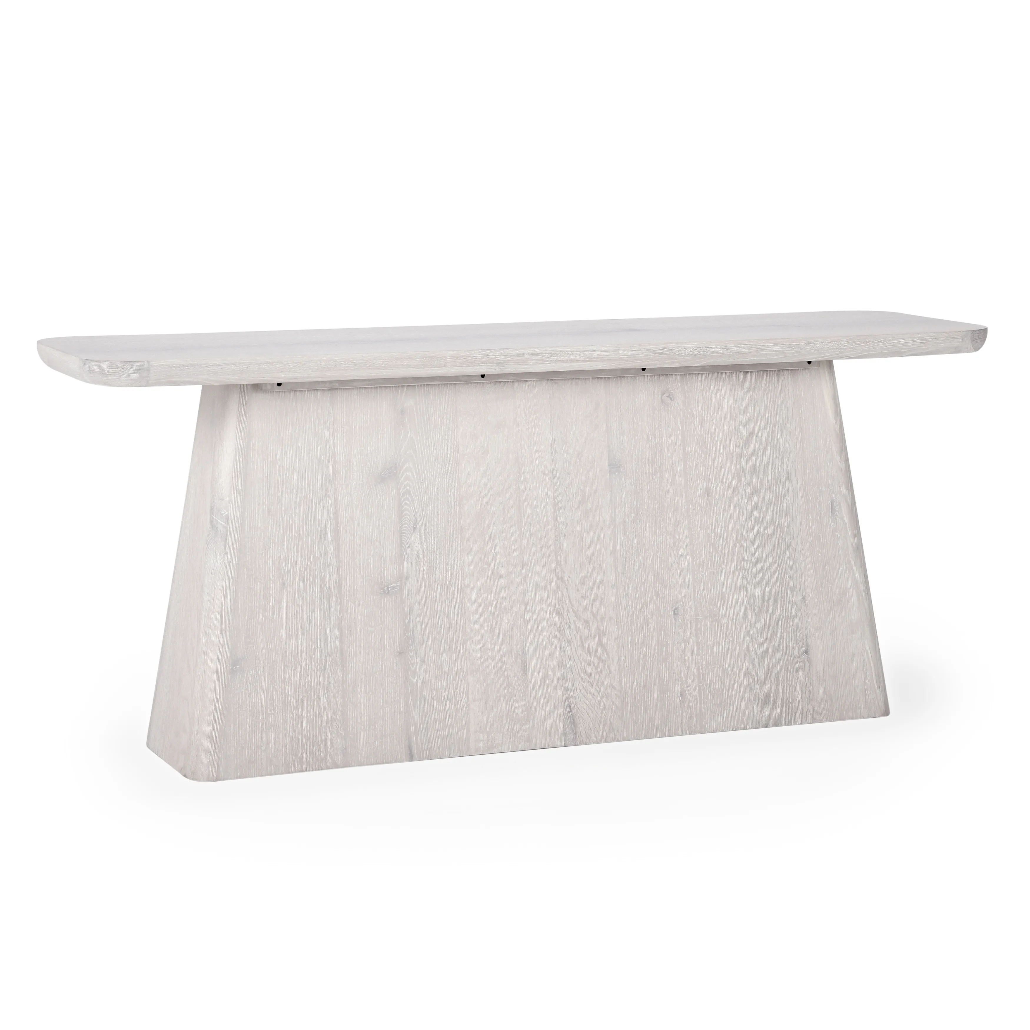 Orlando Console Table in Whitewash 