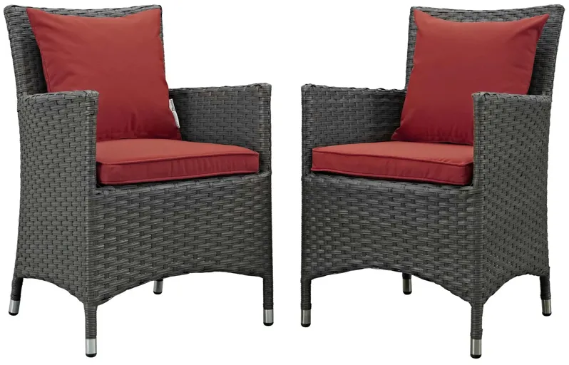 Sojourn 2 Piece Outdoor Patio Sunbrella® Dining Set