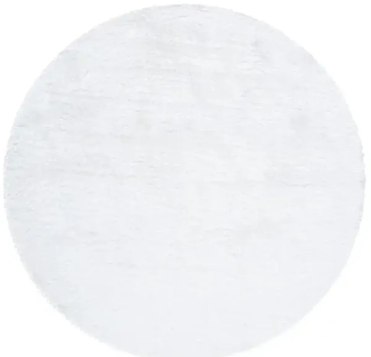 PARIS SHAG 512 Beige  7' X 7' Round Round Rug