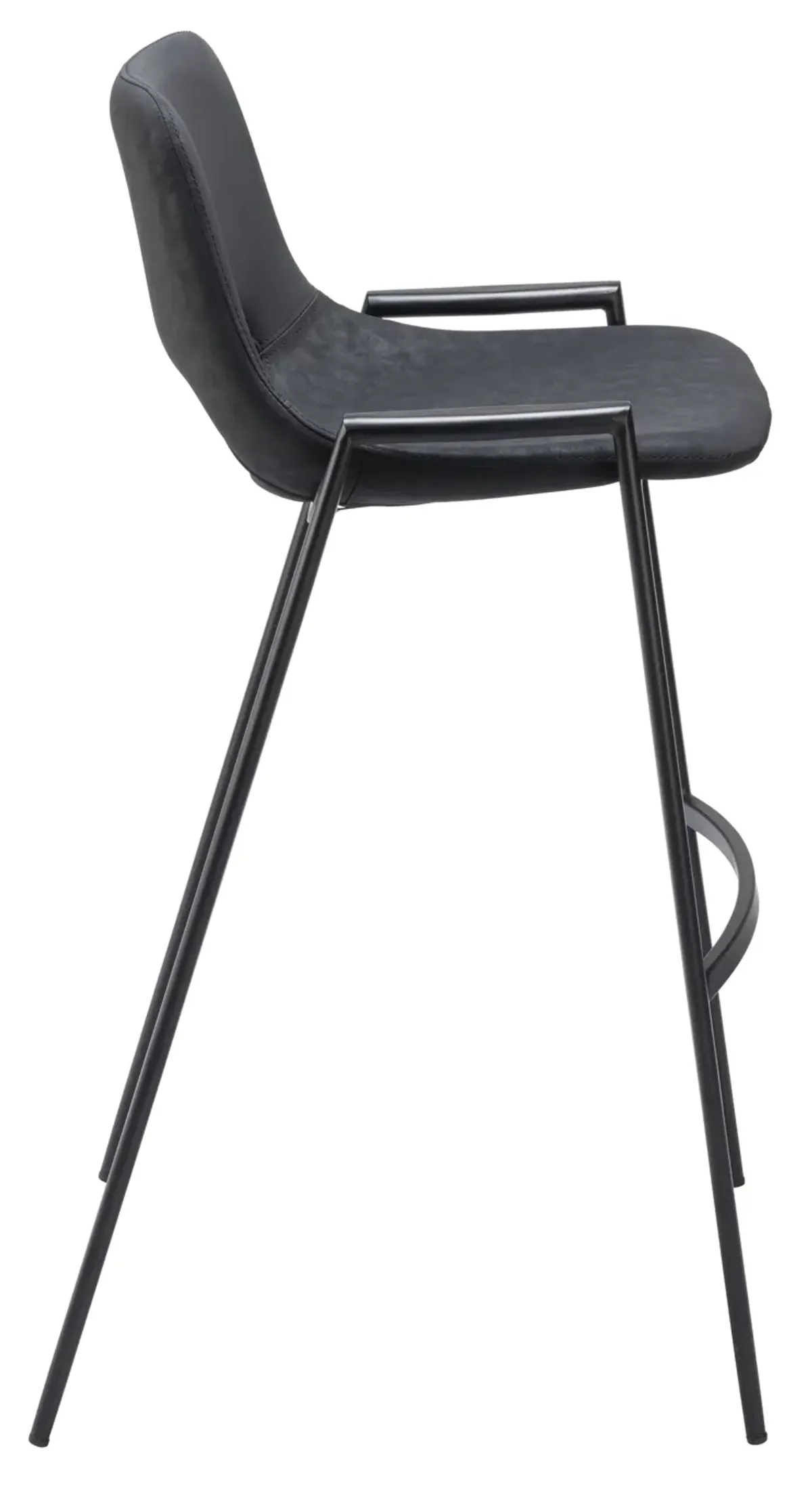 Desi Barstool (Set of 2) Black