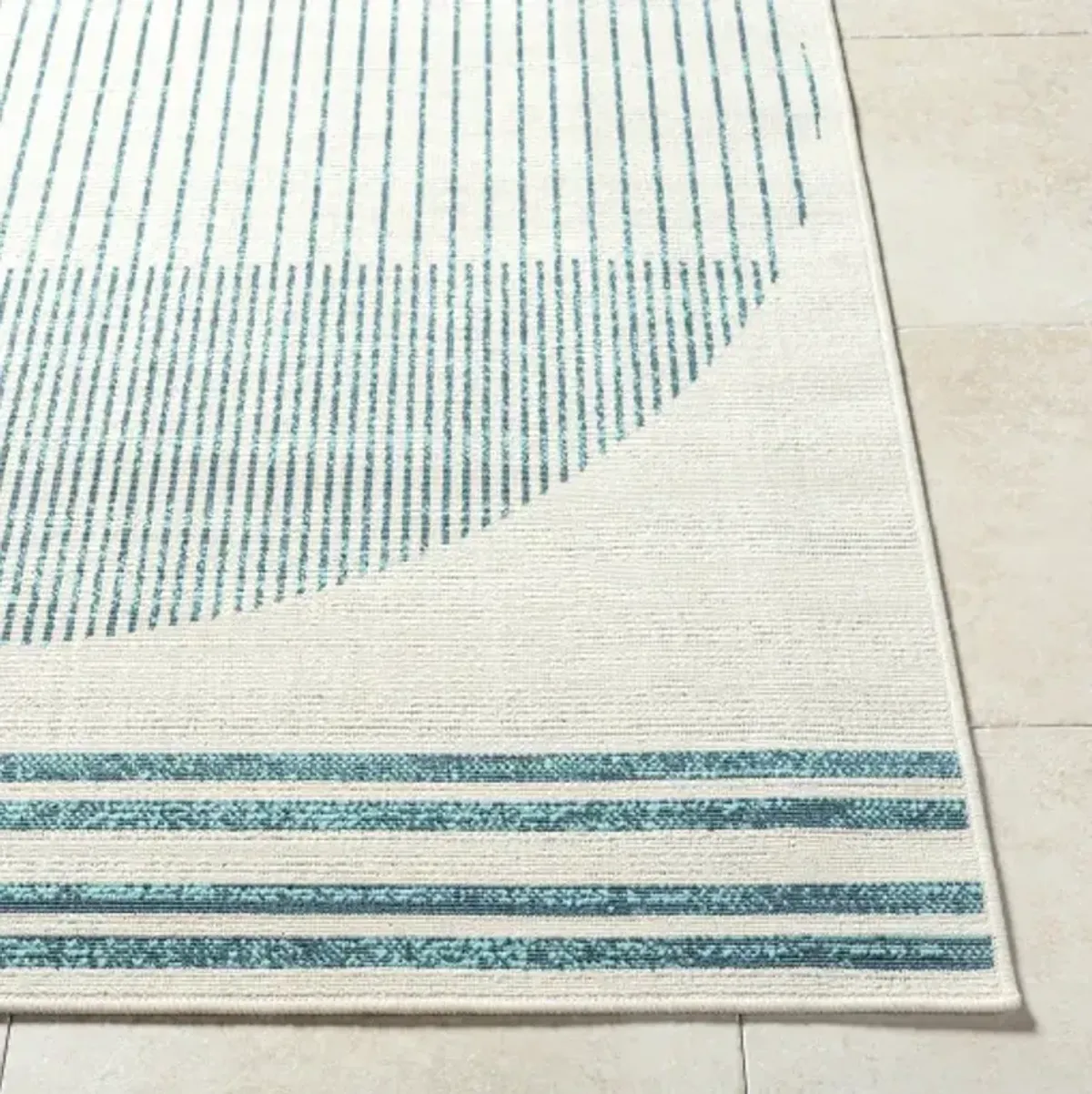 Alfresco ALF-9692 8'10" x 8'10" Machine Woven Rug