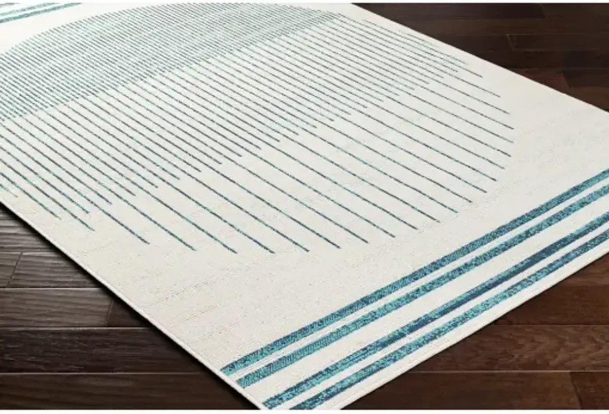 Alfresco ALF-9692 8'10" x 8'10" Machine Woven Rug