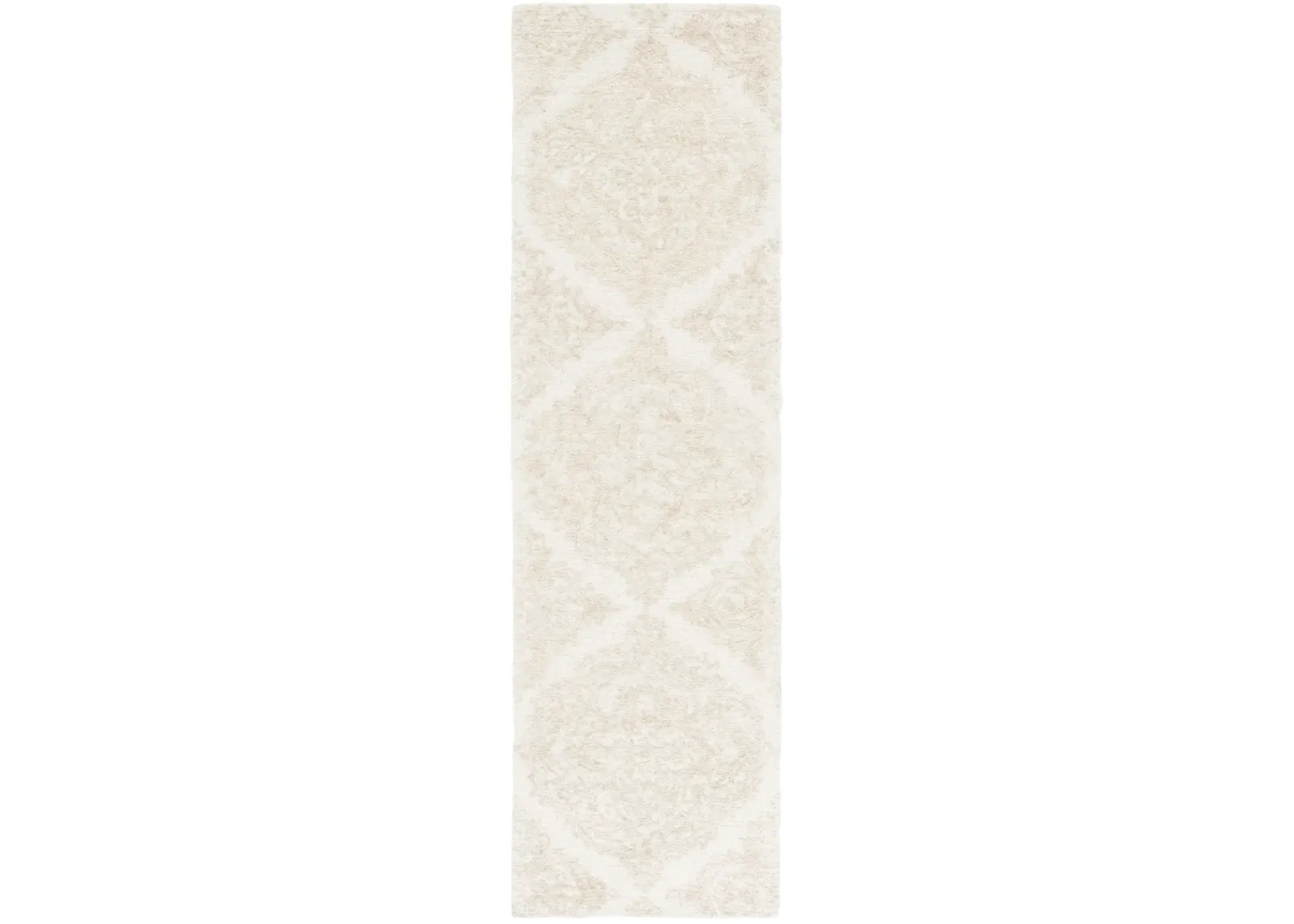 MSR ABSTRACT IVORY  2'-3' x 8' Runner Rug