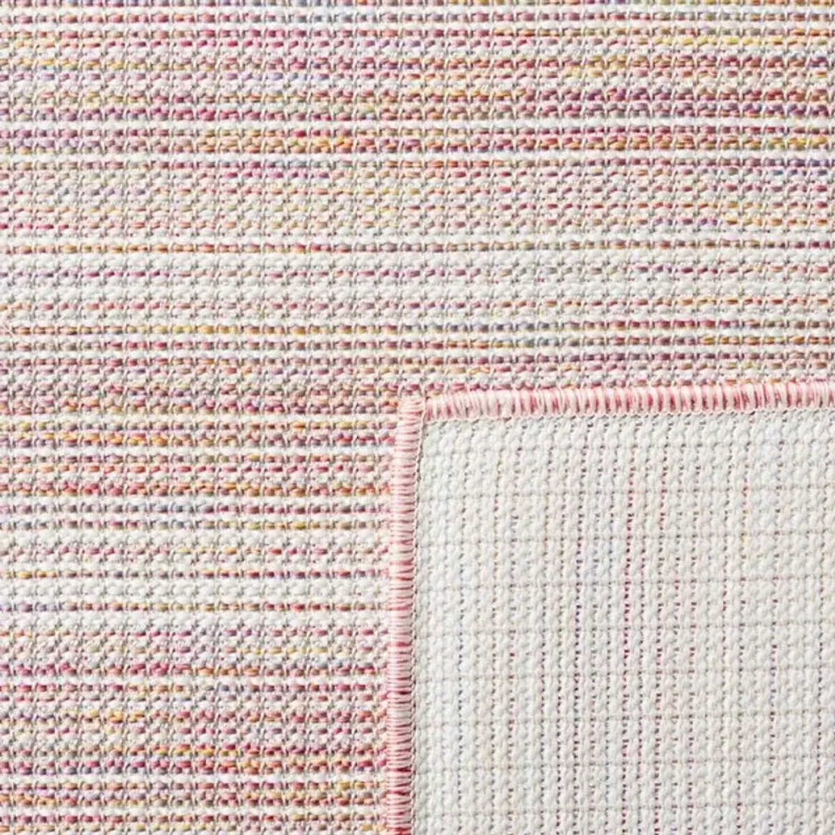 HAMPTON 231 Pink 6'-5' X 6'-5' Square Square Rug