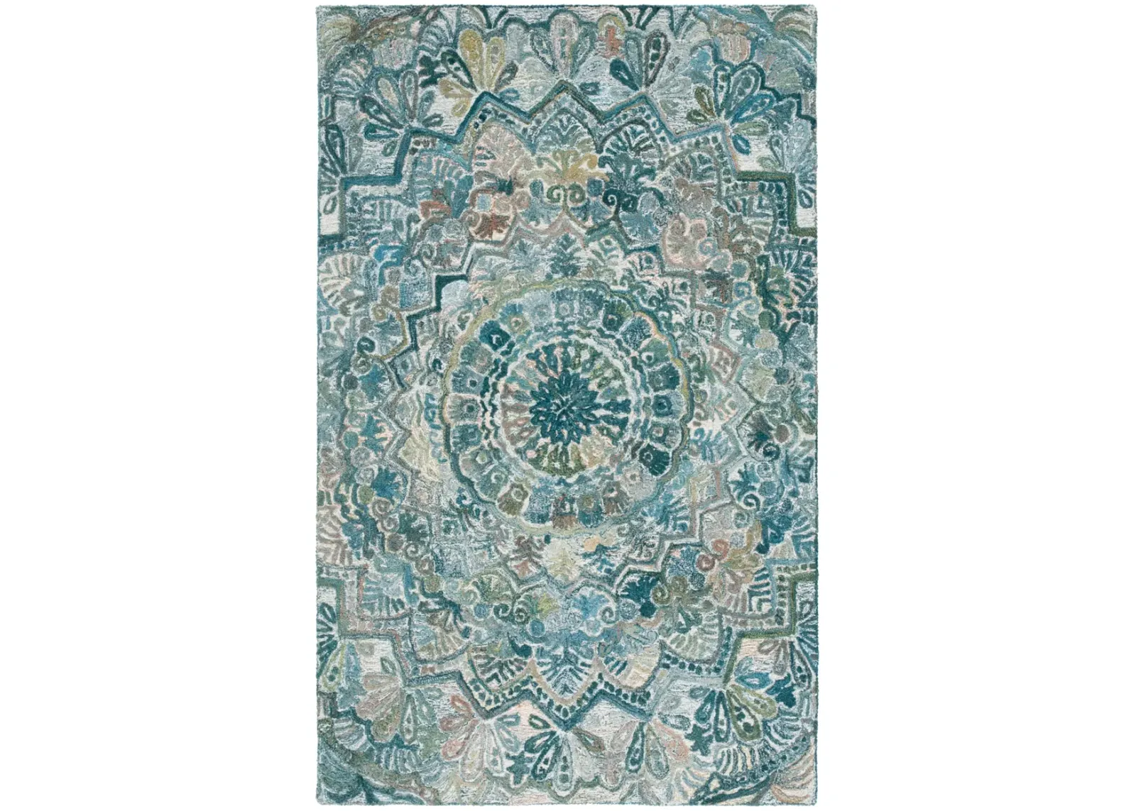 MARQUEE 110 AQUA  5' x 8' Medium Rectangle Rug