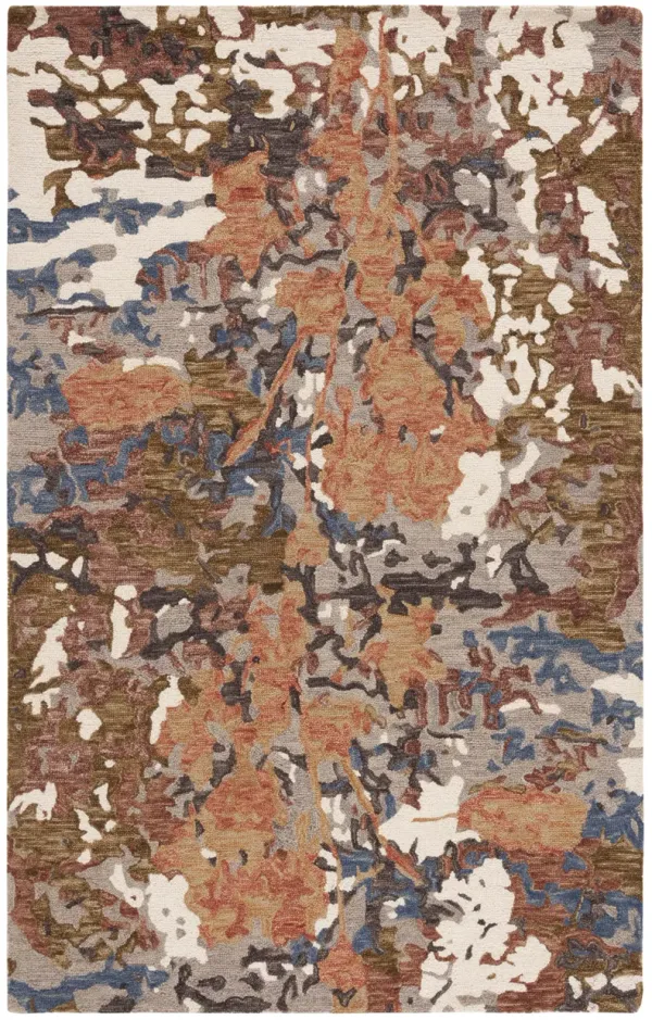 BLOSSOM Hand Tufted 3' x 5' area rug