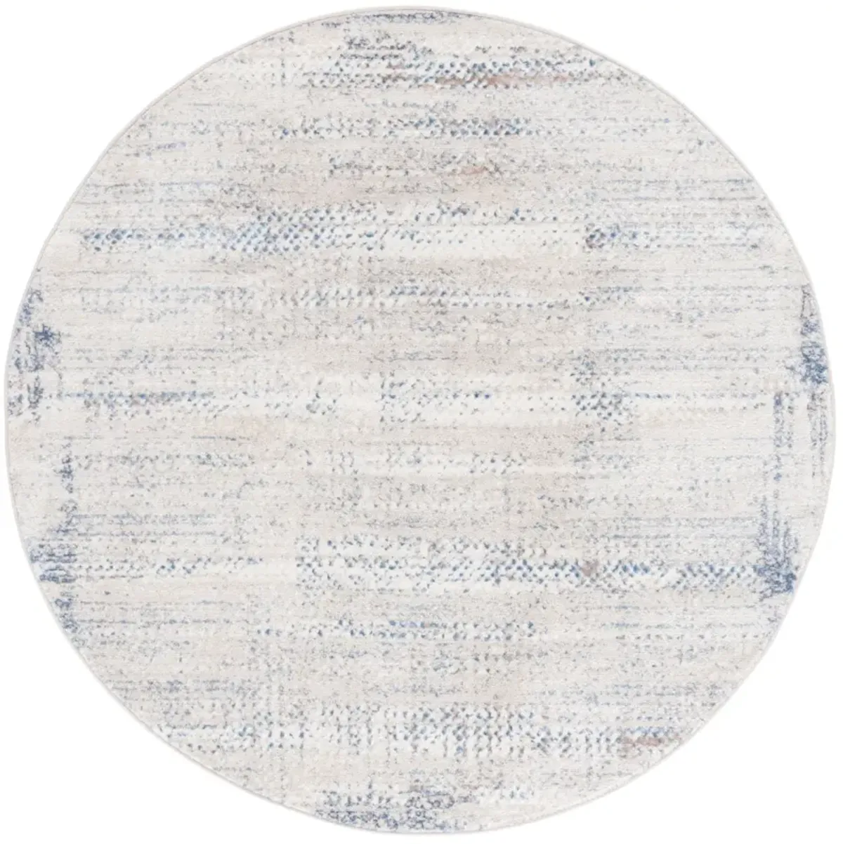 PRESTIGE 114 IVORY  6'-7' x 6'-7' Round Round Rug