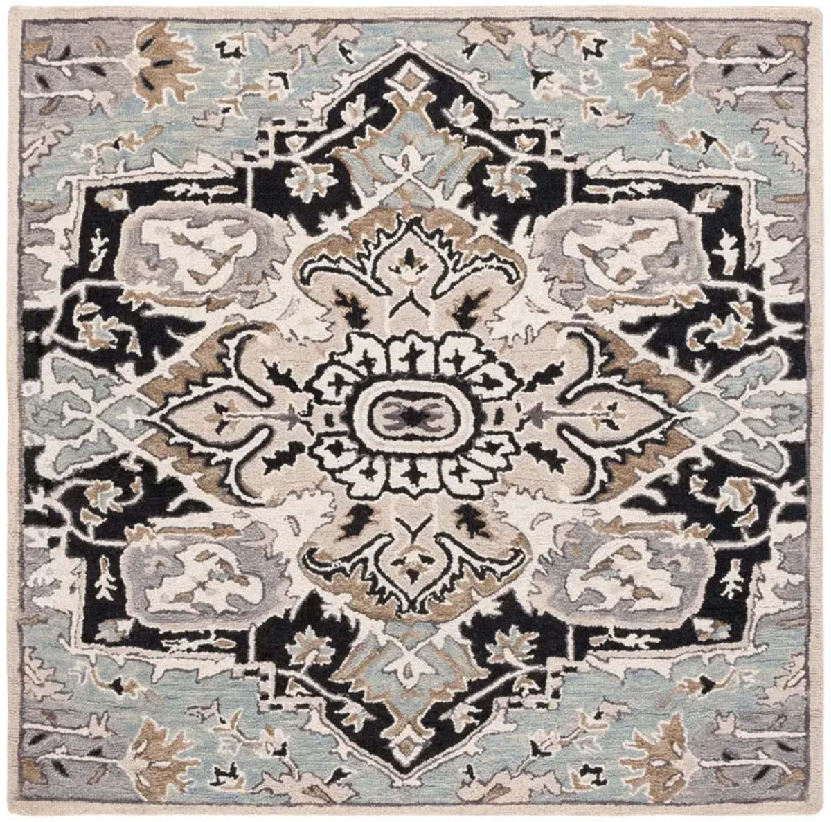 ASPEN Hand Tufted 6' x 6' Square area rug