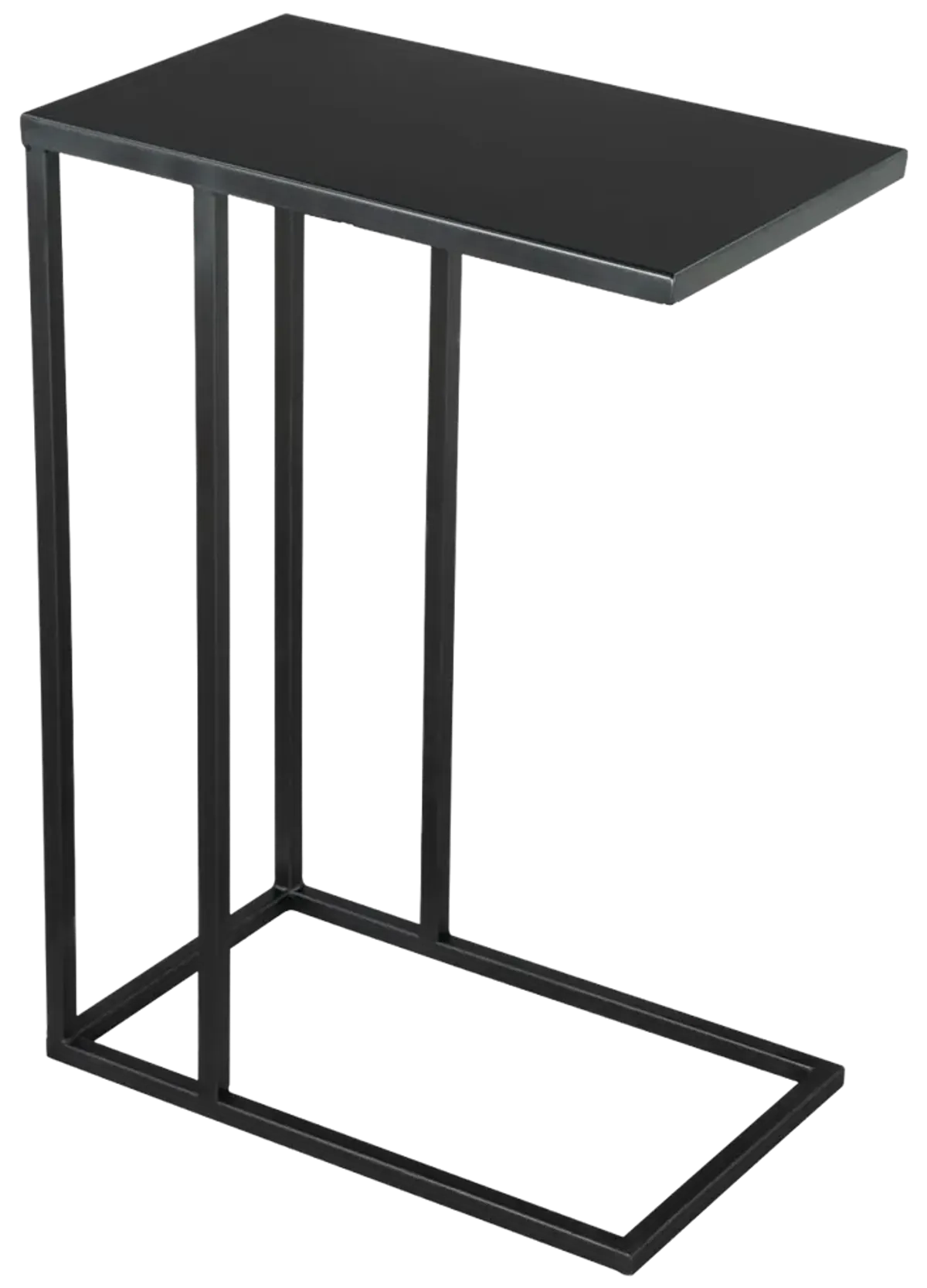 Atom Side Table Black