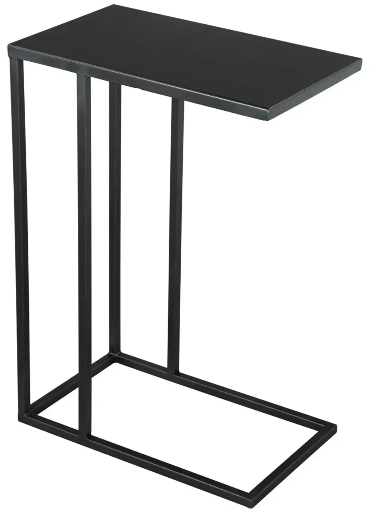 Atom Side Table Black