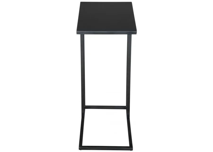 Atom Side Table Black