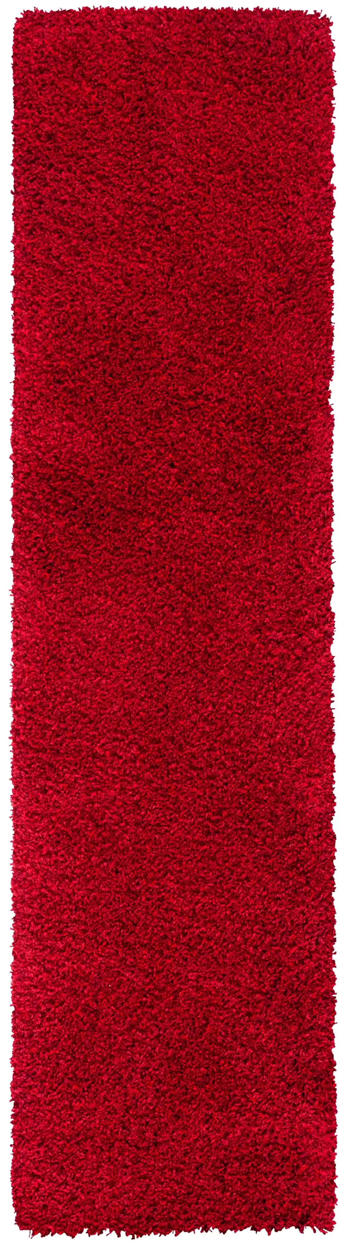 CALIFORNIA SHAG Runner Power Loomed 2'-3" x 15' Rug