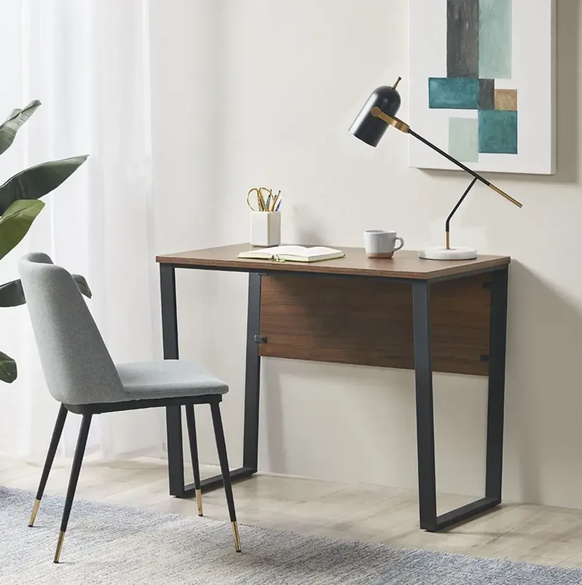 510 Design Carlyle Dark Coffee Carlyle  Desk