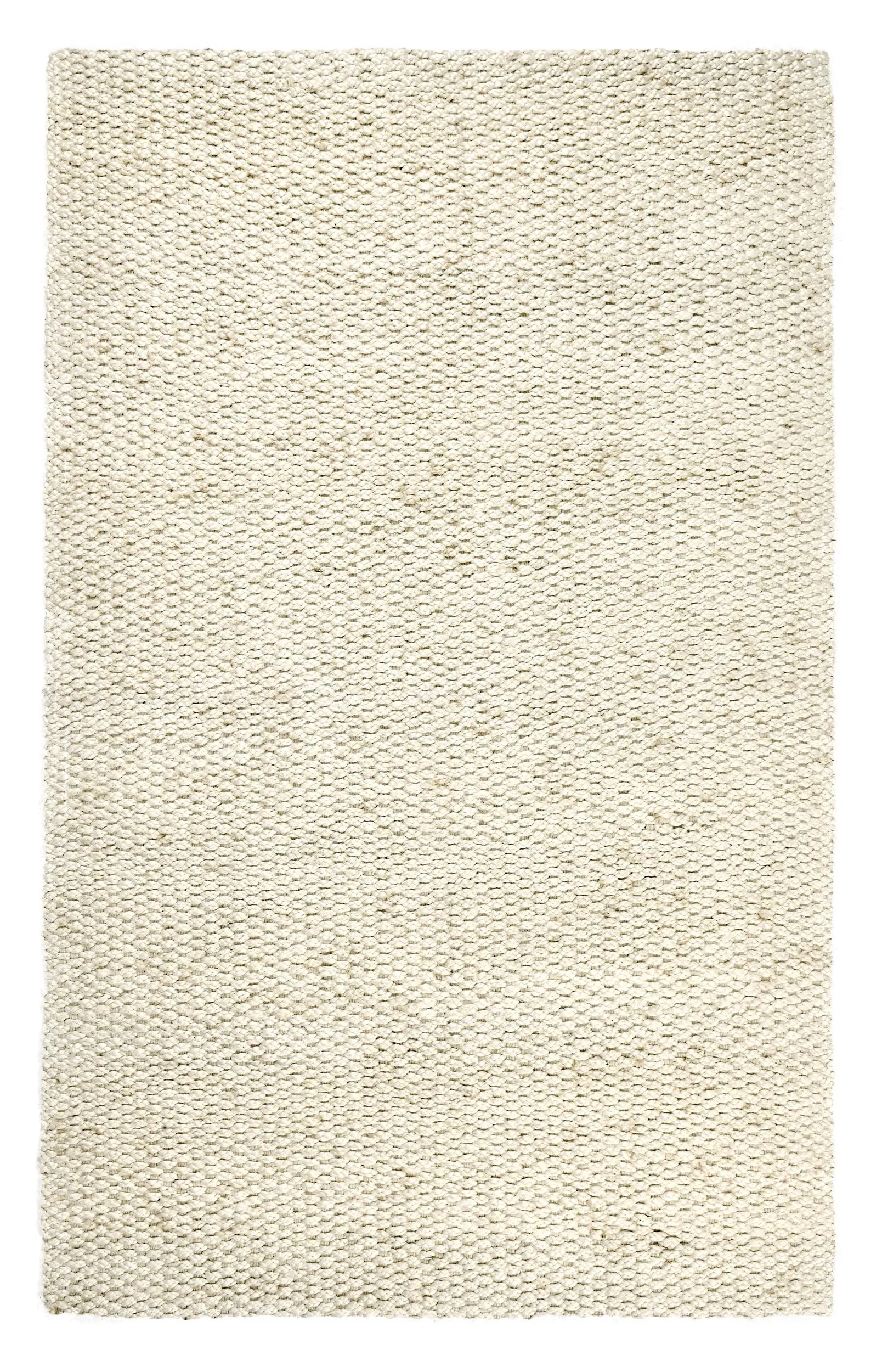 Santa Cruz 5'x8' Jute Handwoven Sustainable Ivory Accent Area Rug