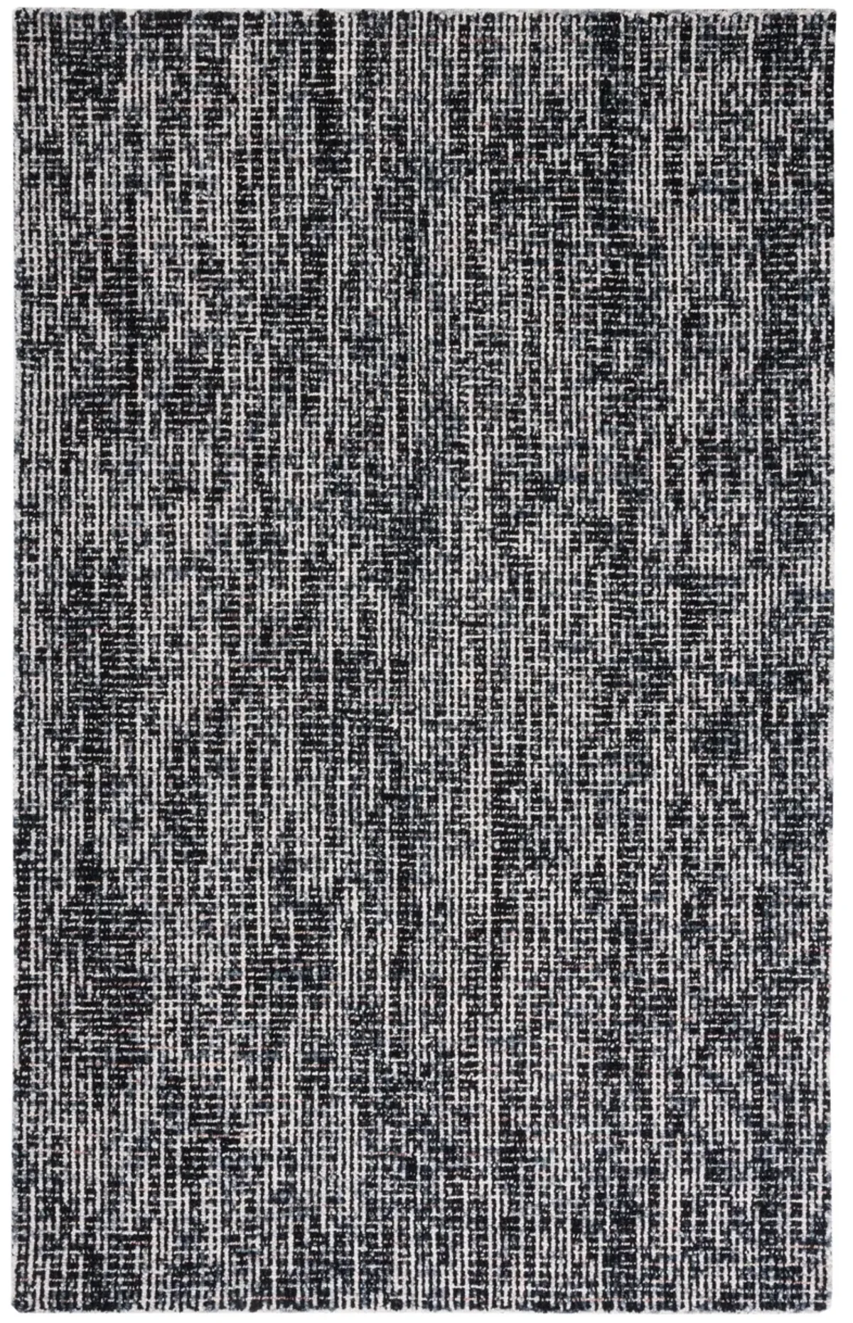 ABSTRACT Hand Tufted 6' x 8' area rug