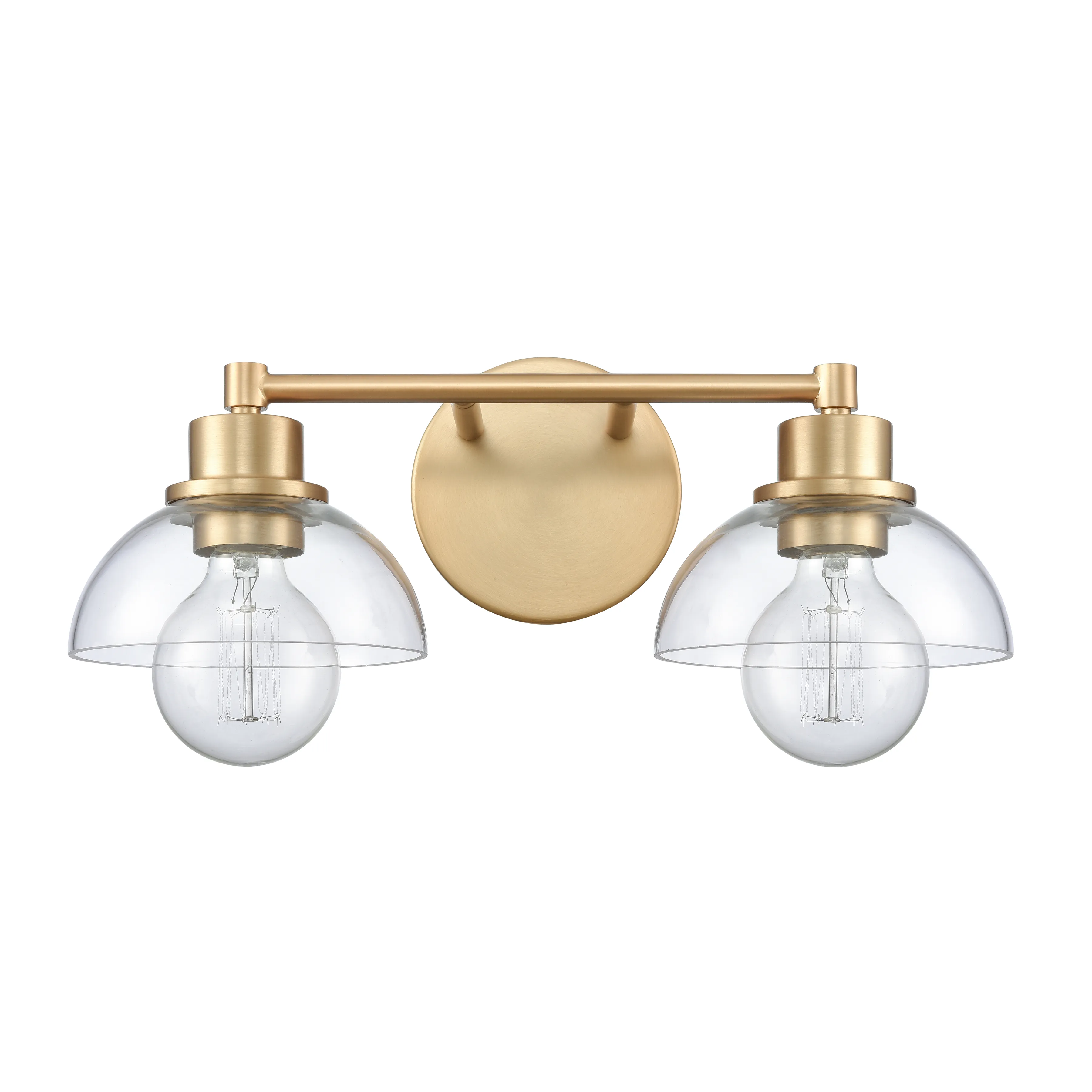 Julian 16'' Wide 2-Light Vanity Light - Brushed Gold