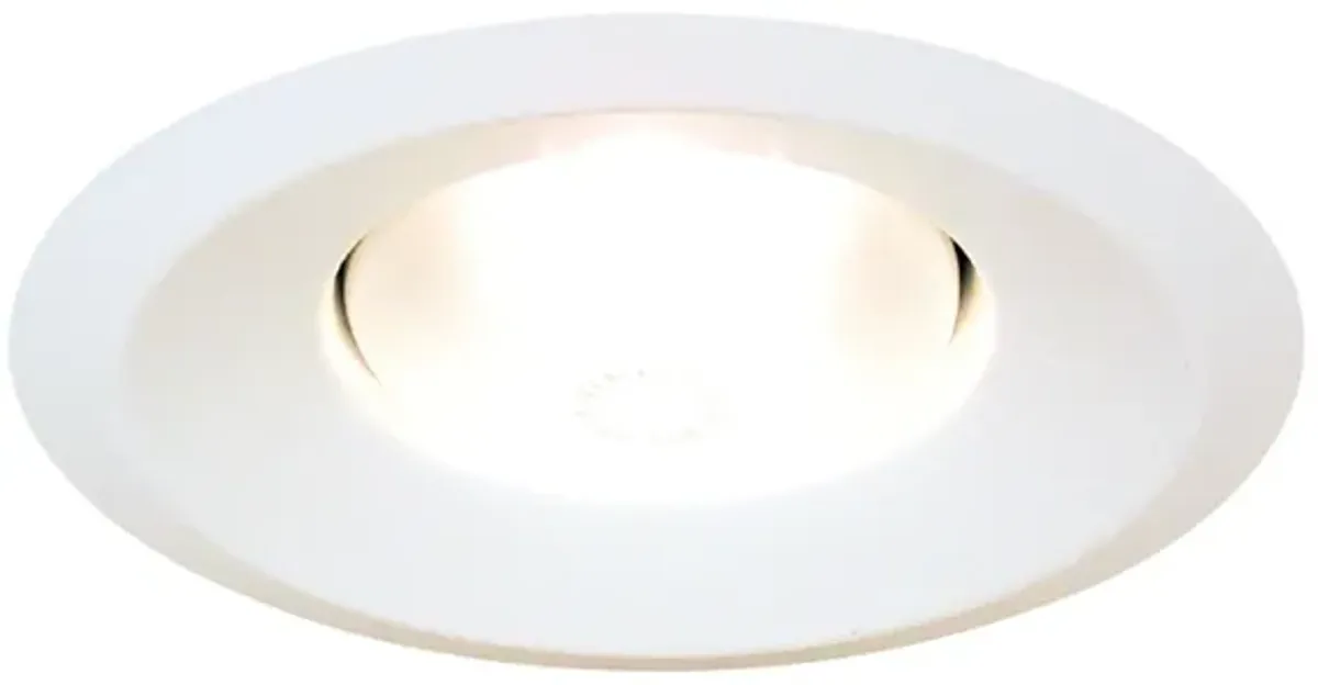 7.75'' Wide 1-Light Recessed Light - Matte White