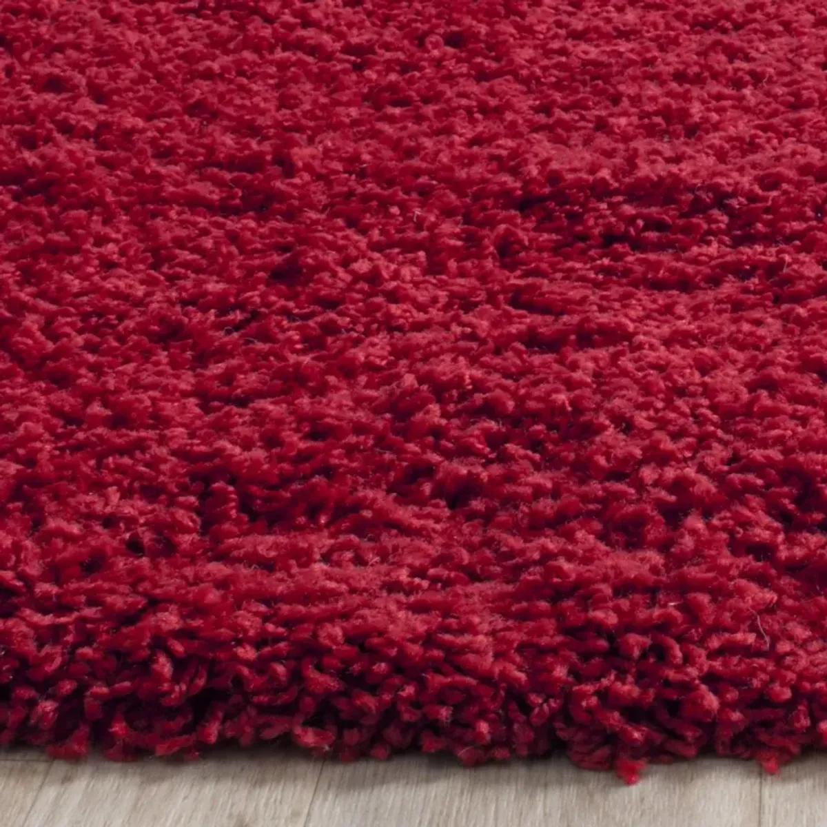 LAGUNA SHAG 303 RED 5'-3' x 5'-3' Square Square Rug