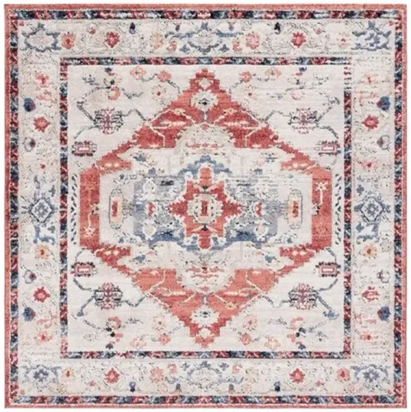 LUNA 102 Multi 6'-7' X 6'-7' Square Square Rug