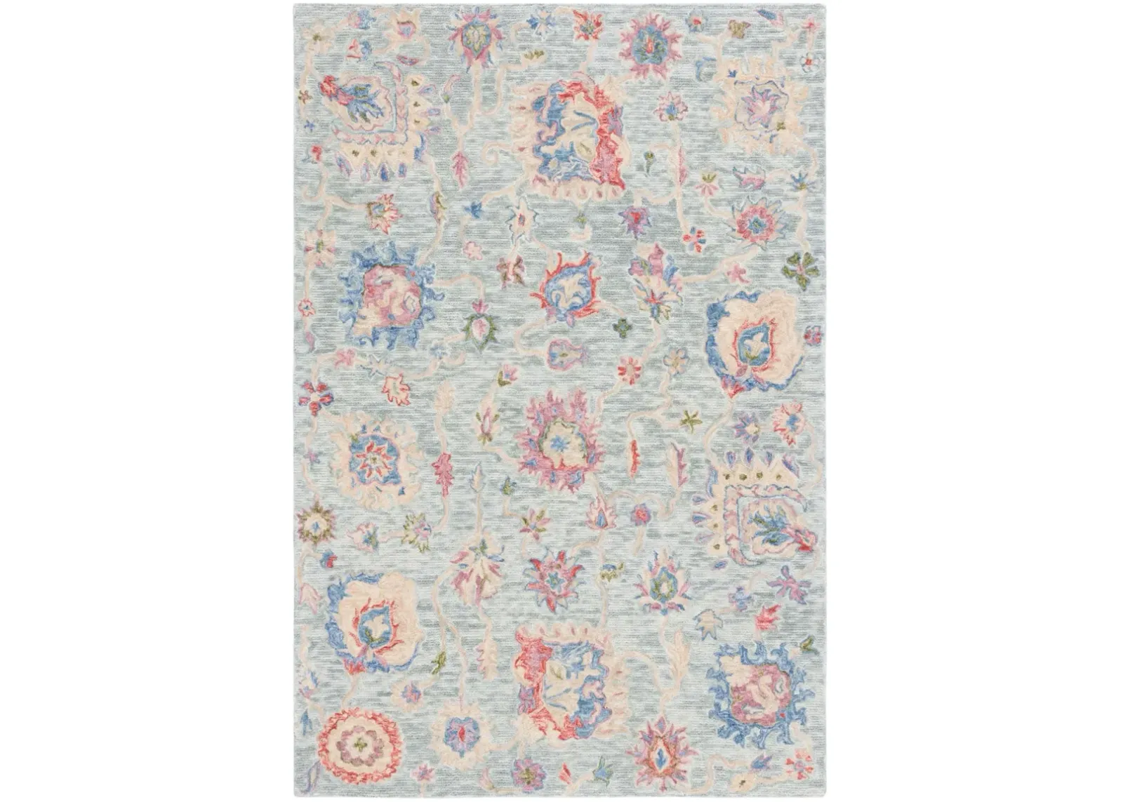 METRO 225 BLUE  3' x 5' Small Rectangle Rug