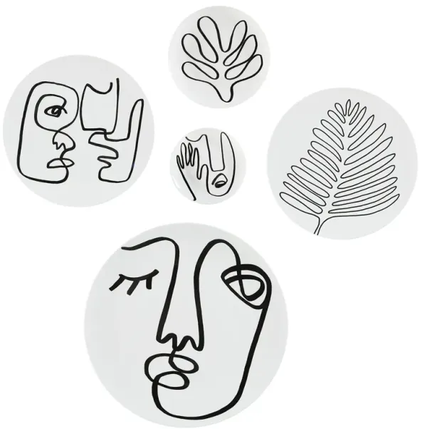 Solange Round N/A Wall Art