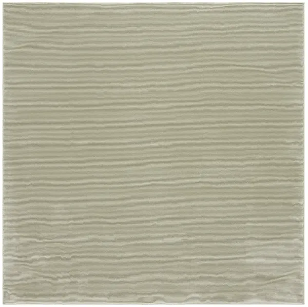 REVIVE 102 SAGE 6'-7' x 6'-7' Square Square Rug