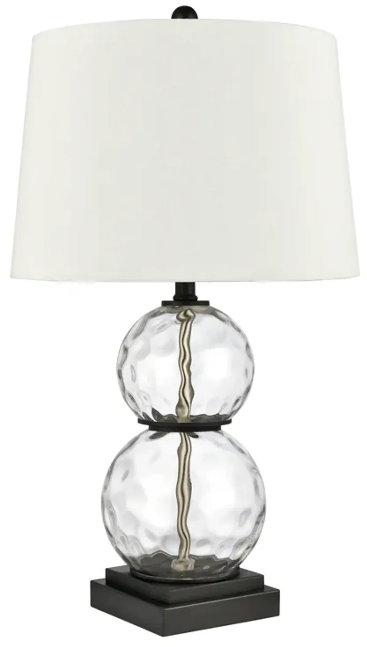 Forsyth 26'' High 1-Light Table Lamp - Clear - Includes LED Bulb