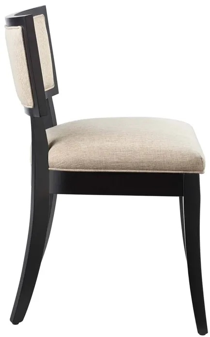 Pristine Upholstered Fabric Dining Chairs - Set of 2