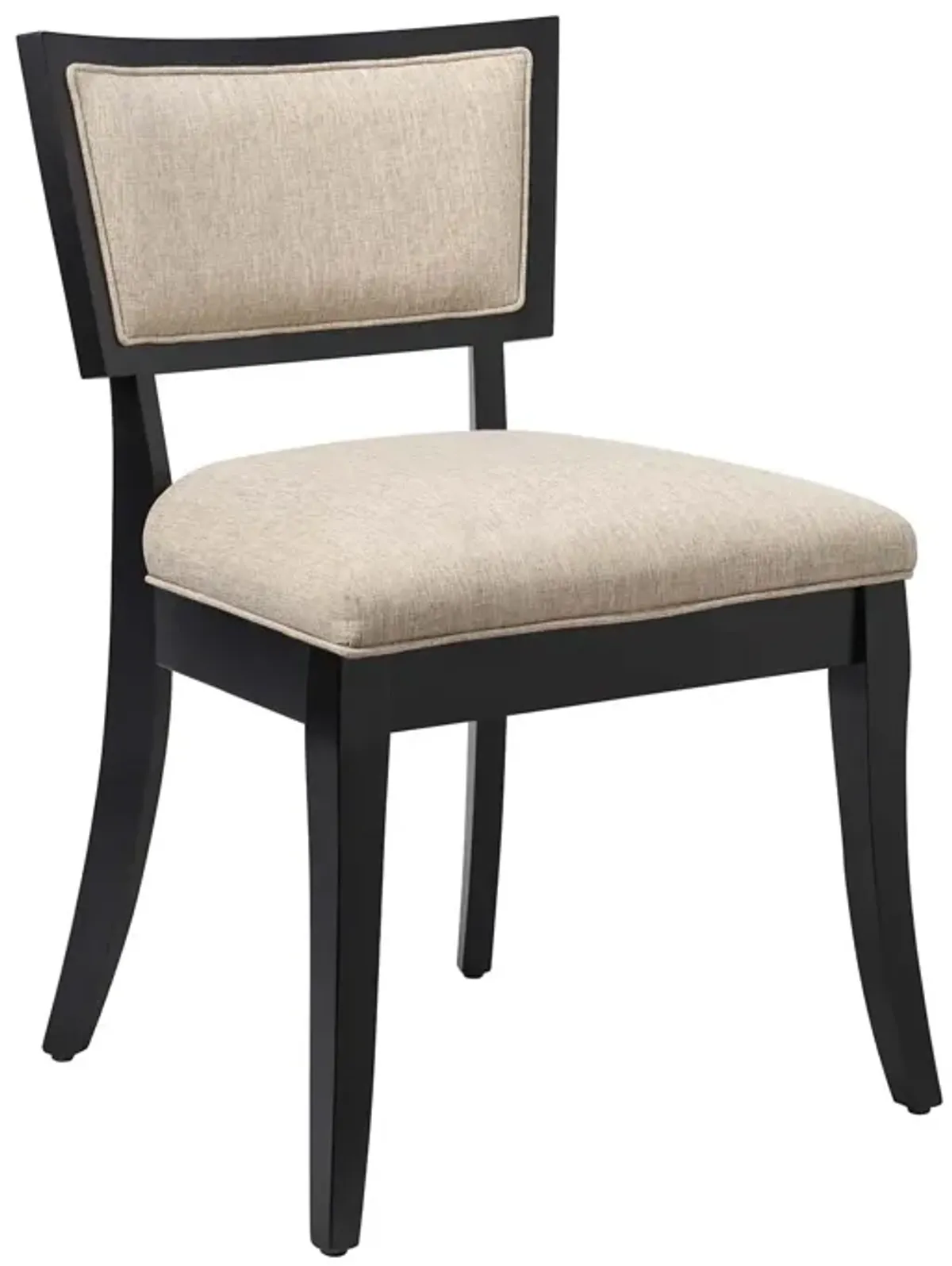 Pristine Upholstered Fabric Dining Chairs - Set of 2