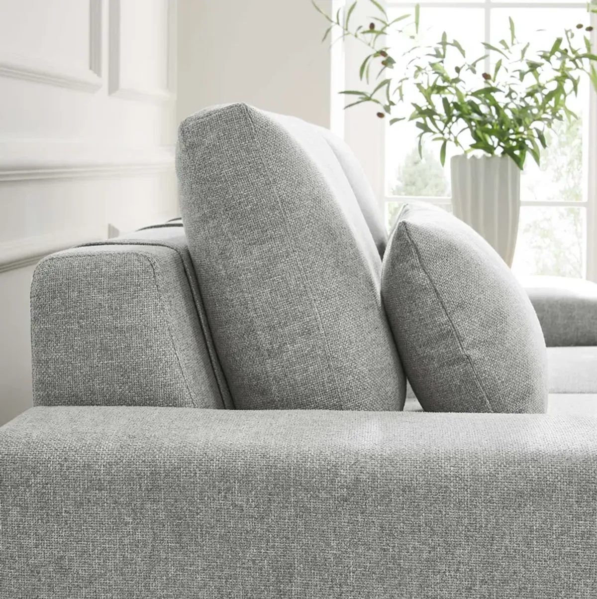 Proximity Upholstered Fabric Loveseat