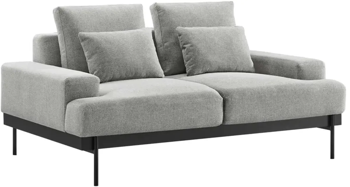 Proximity Upholstered Fabric Loveseat