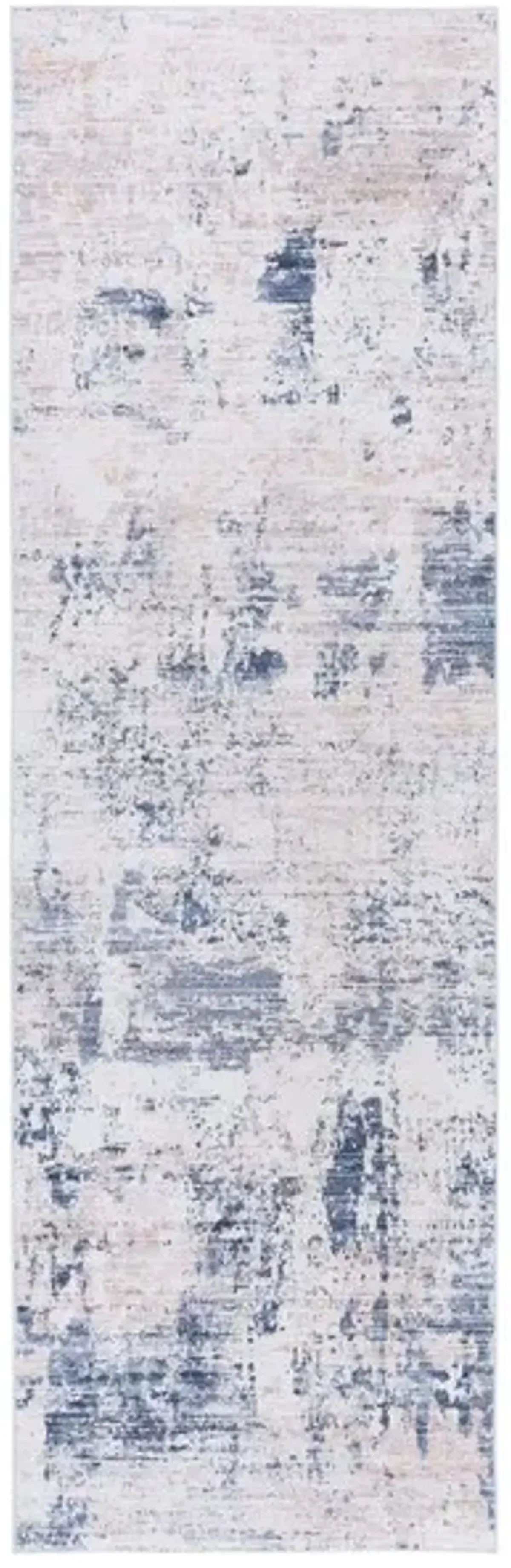 TACOMA 944 Blue  2'-6' X 8' Runner Rug