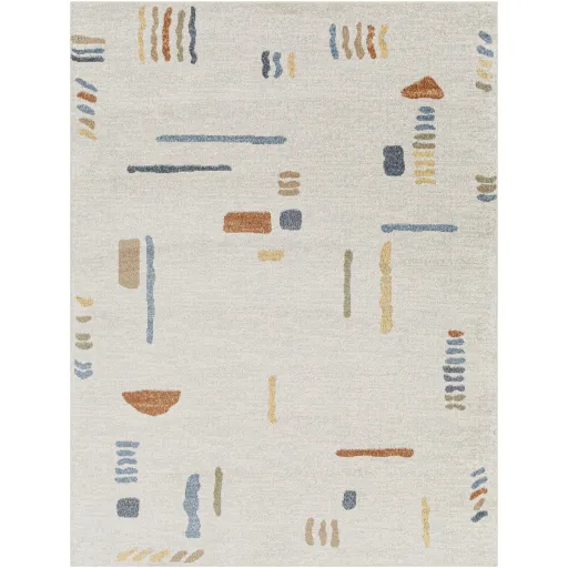 Lillian LLL-2313 2'2" x 3'9" Machine Woven Rug