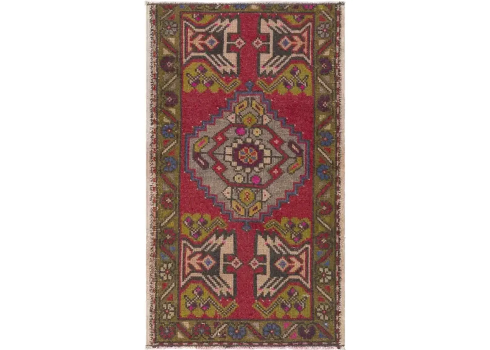 One of a Kind 1'10'' x 3'2'' Rug