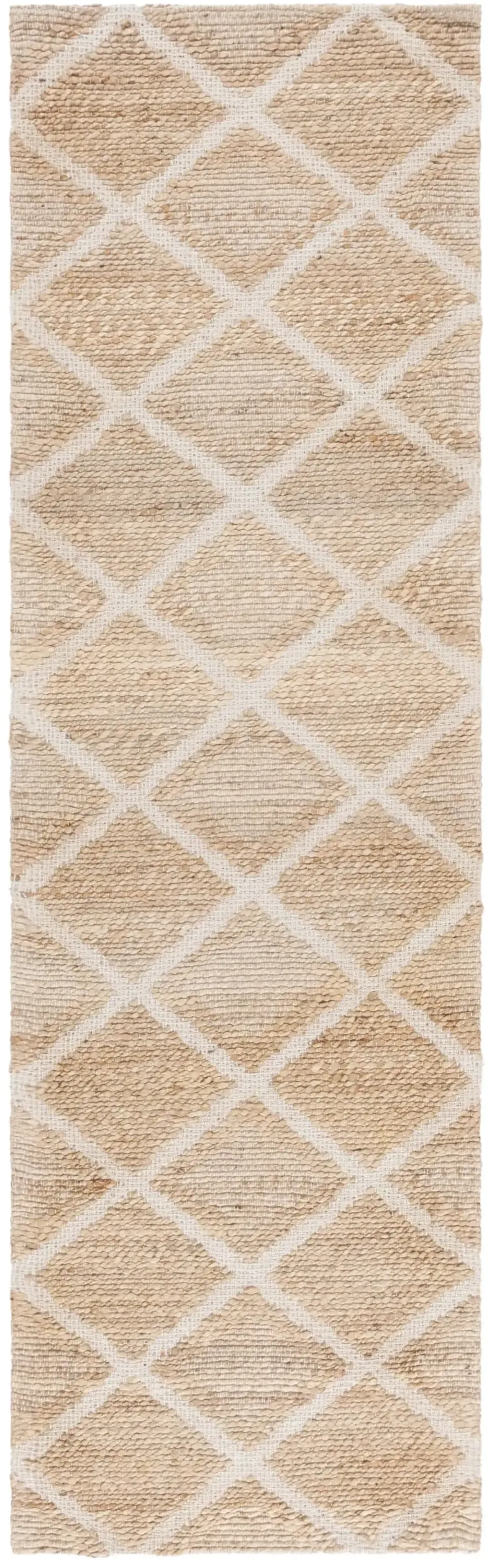 NATURAL FIBER 657 NATURAL  2'-3' x 8' Runner Rug