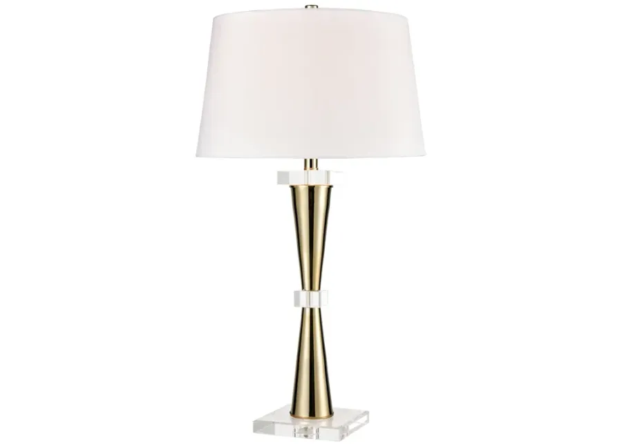 Brandt 32'' High 1-Light Table Lamp - Gold - Includes LED Bulb