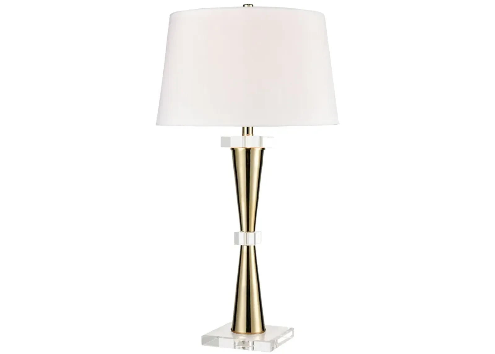 Brandt 32'' High 1-Light Table Lamp - Gold - Includes LED Bulb